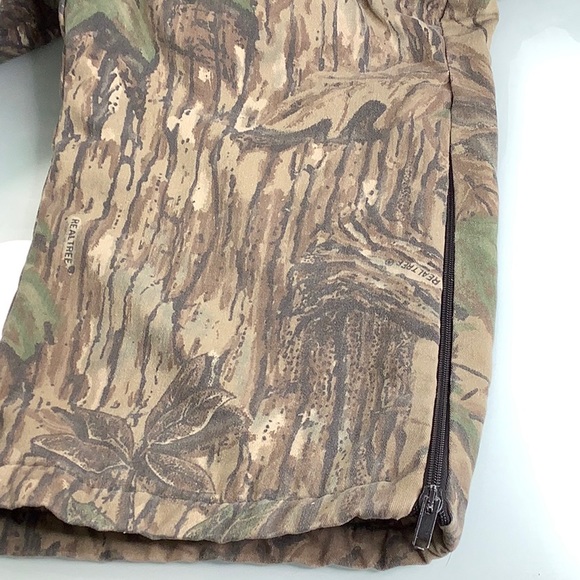 VGT Liberty Realtree Camouflage Insulated Long sleeve Bibs men size XXL EUC - Picture 11 of 15